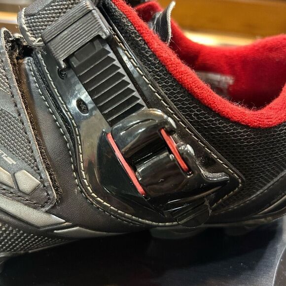 Shimano M088 black red cycling shoe unisex size‎ 41 W8.5-9 or M7-7.5 - Picture 5 of 9
